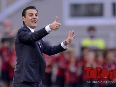 Montella: “Col Toro qualche problema di formazione, Romagnoli out”