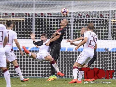 Udinese-Torino senza squalificati, Paletta è il più espulso del campionato