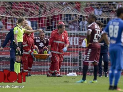 Molinaro, brutte notizie: distorsione al ginocchio per il terzino