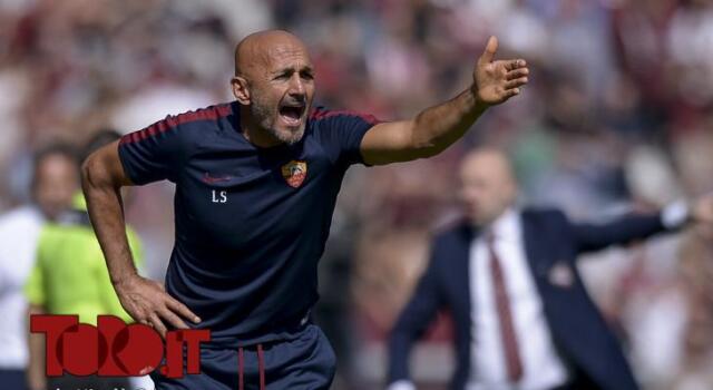 Roma-Torino, i convocati del tecnico Luciano Spalletti