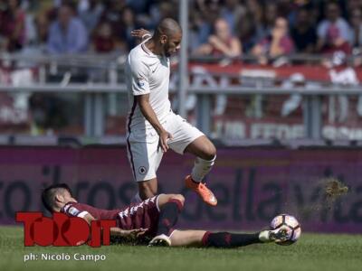 Bruno Peres: incidente nella notte e patente ritirata