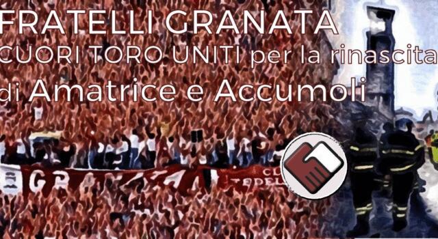 I Toro Club d&#8217;Italia per Amatrice e Accumoli: nasce &#8220;Fratelli Granata&#8221;
