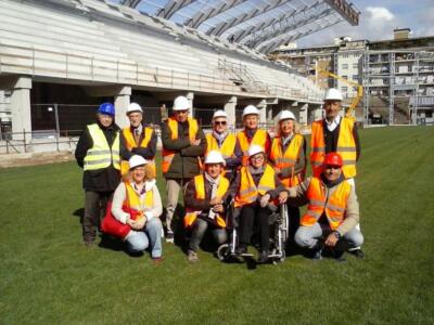 Filadelfia, i parenti delle vittime di Superga in visita