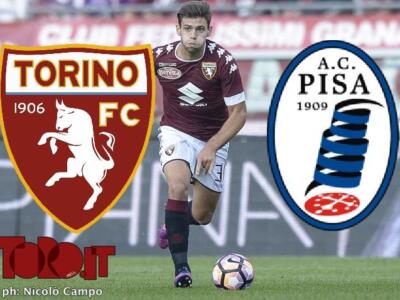 Torino-Pisa 4-0: il tabellino della partita