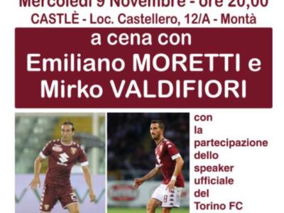 TC Montà d’Alba: cena sociale con Moretti e Valdifiori