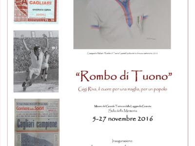 Gigi Riva protagonista al Museo del Toro: mostra su “Rombo di Tuono”