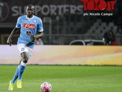 Infortunio Koulibaly: niente Toro, si prepara Maksimovic