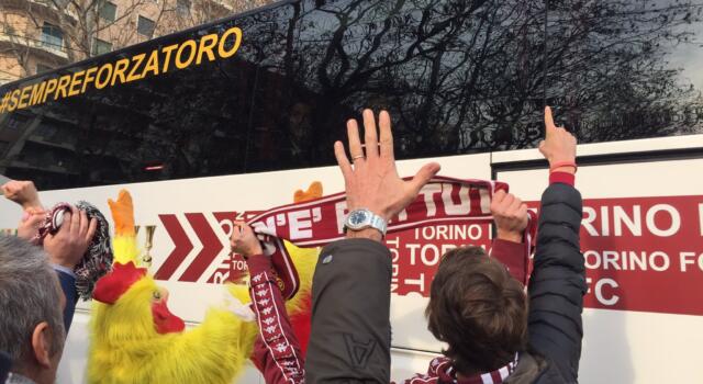 Torino-Juventus: l&#8217;accoglienza dei tifosi alle due squadre