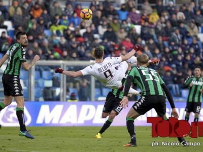Torino-Sassuolo confermata domenica alle 20.45