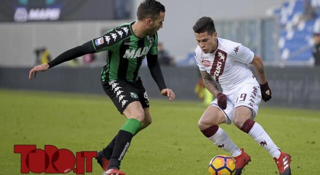 Il tabellone del calciomercato del Torino: due arrivi in casa granata