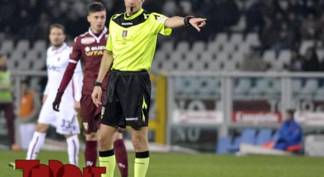 Bologna-Torino: designato Ghersini come arbitro della partita