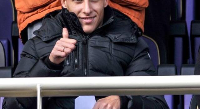 Fiorentina: out Bernardeschi gioca Tello, Kalinic unica punta