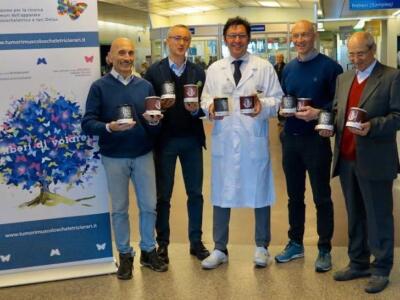 Derby della solidarietà: caffè per la lotta al tumore muscoloscheletrico