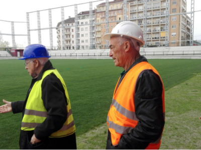 Pulici in visita al Filadelfia: emozione per il bomber del Torino