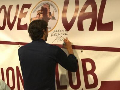 Toro Club Condove: grande festa con Emiliano Moretti