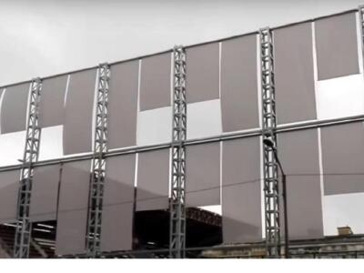 Torino, Filadelfia: prime prove per il dispositivo di occultamento