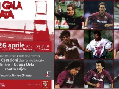 Gran Galà Granata: i protagonisti della Coppa Uefa 1992 saranno a Torino!