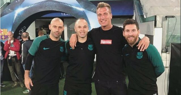 Maxi Lopez carica il Barcellona: visita allo Stadium