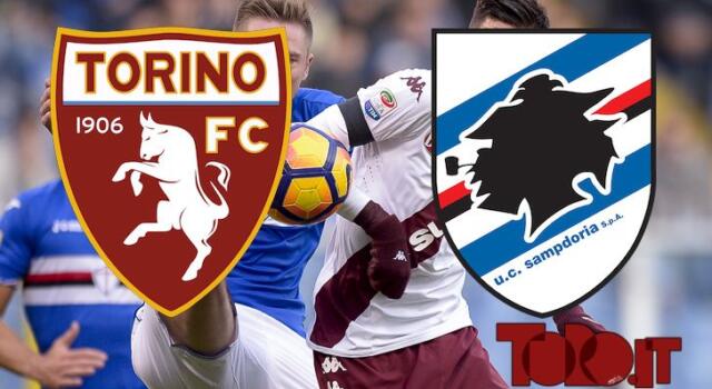 Torino-Sampdoria 1-1: voti e tabellino