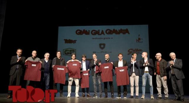 Gran Galà Granata, grande festa con i campioni del &#8217;92: &#8220;Qui si respira il vero Toro&#8221;