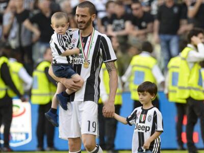 Bonucci: il figlio Lorenzo, cuore Toro, triste alla festa scudetto