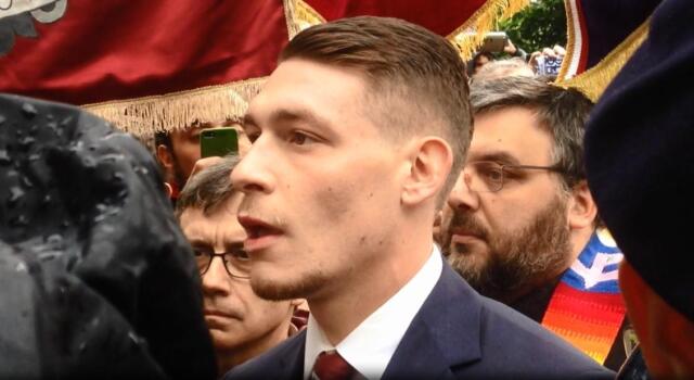 4 maggio 2017: Belotti leggi i nomi dei caduti di Superga