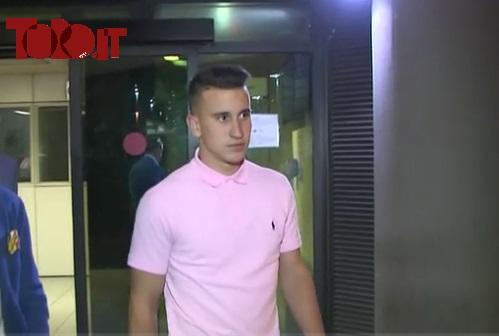 Berenguer, la foto dell’arrivo a Torino: “Obiettivo Europa? Possibile”