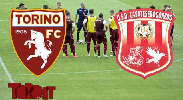 Torino-Casateserogoredo 5-0: cronaca in diretta live