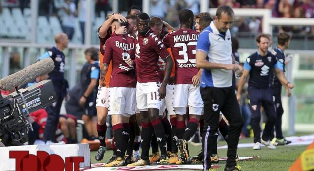 Torino-Sampdoria 2-2: la fotogallery della partita