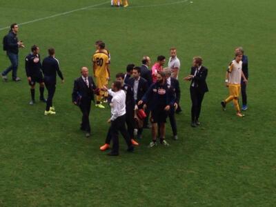 Primavera, l’arbitro lascia il Filadelfia sulla volante della polizia