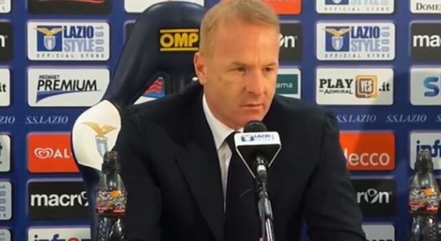 Lazio, Tare: “Sono sconcertato dall’arbitraggio”