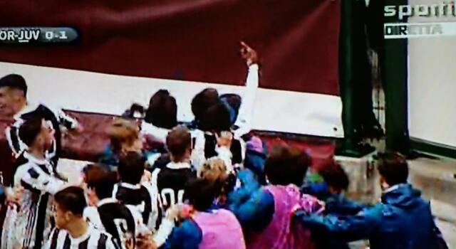 Derby Primavera, dito medio di Fernandes al Filadelfia: la Juve lo multa