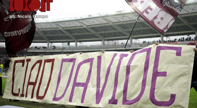 Il Torino Primavera omaggia Astori a Firenze