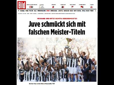 Dalla Germania, Bild attacca la Juventus: “Si vanta di scudetti fasulli e revocati”