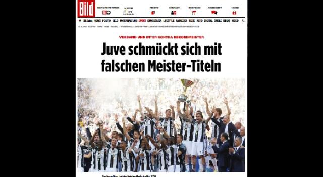 Dalla Germania, Bild attacca la Juventus: “Si vanta di scudetti fasulli e revocati”