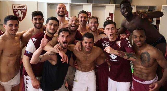 Da Falque a Baselli: la gioia negli spogliatoi dopo Torino-Inter