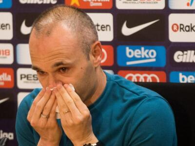 Iniesta lascia il Barcellona: l’addio in lacrime è commovente / VIDEO