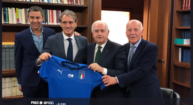 Mancini è il nuovo ct della Nazionale: è UFFICIALE