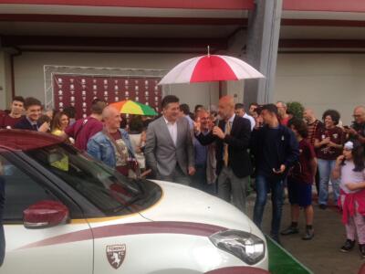 Torino, oltre 200 tifosi al Filadelfia per l’evento Suzuki