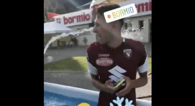 Torino, scherzi da ritiro: Edera preso di mira – VIDEO