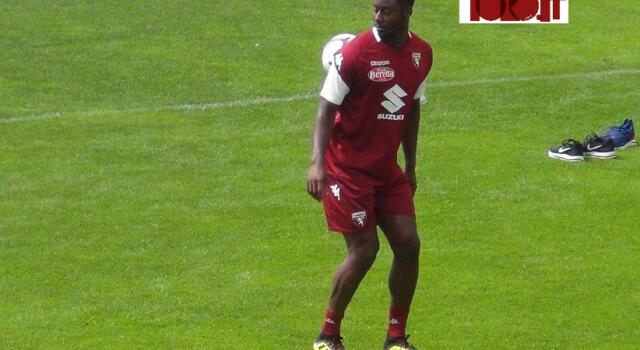 Bormio, Meité in campo con il Toro in allenamento