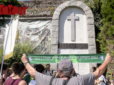 Fotogallery / Chapecoense a Superga: commozione per il Grande Torino