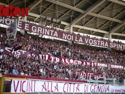 Ponte Morandi, Serie A in campo con la maglia “Genova nel cuore”