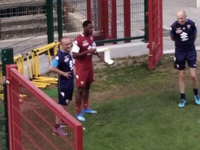 Torino: doppia seduta a porte chiuse, Mazzarri prova subito Aina