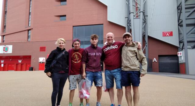 Liverpool-Torino, i granata invadono la città: la FOTOGALLERY