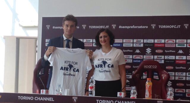 Torino e SportPesa per Kits For Africa: l’iniziativa prima del Napoli