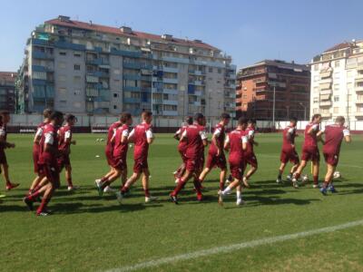 Torino, seduta di allenamento pomeridiano a porte chiuse al Filadelfia