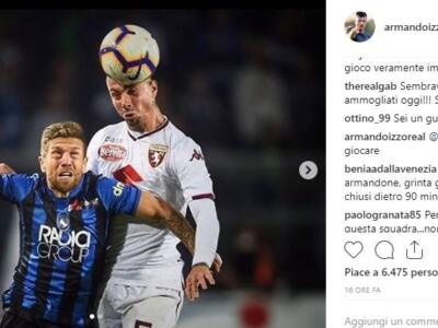 Izzo battibecca con un tifoso: “Imbarazzanti? Vieni tu a giocare”