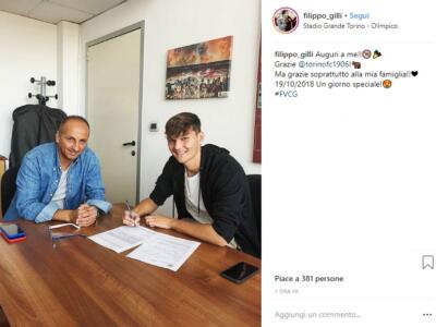 Primavera, per Gilli arriva il primo contratto da professionista: è UFFICIALE