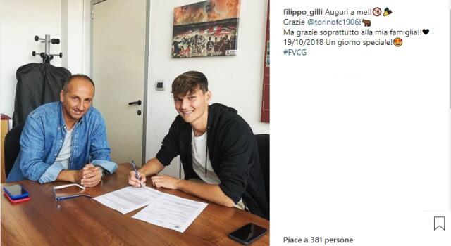 Primavera, per Gilli arriva il primo contratto da professionista: è UFFICIALE
